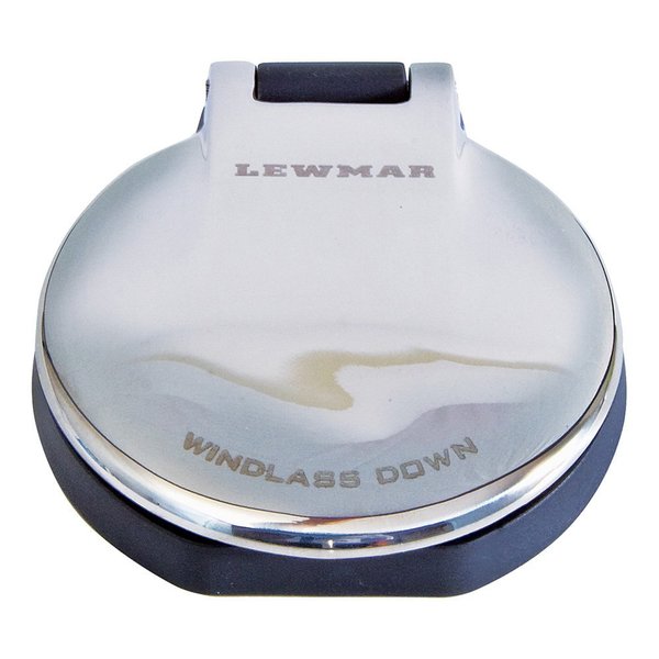 Lewmar Deck Foot Switch, Windlass Down, Stainless Steel 68000888